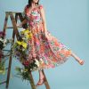 Dresses * | Maggy London Kenzie Dress Soft White / Coral