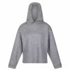 Sweatshirts & Sweaters * | Regatta Womens/Ladies Kassidy Marl Hoodie Storm Grey