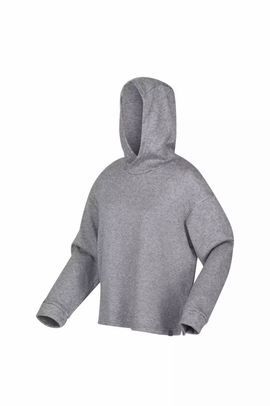 Sweatshirts & Sweaters * | Regatta Womens/Ladies Kassidy Marl Hoodie Storm Grey