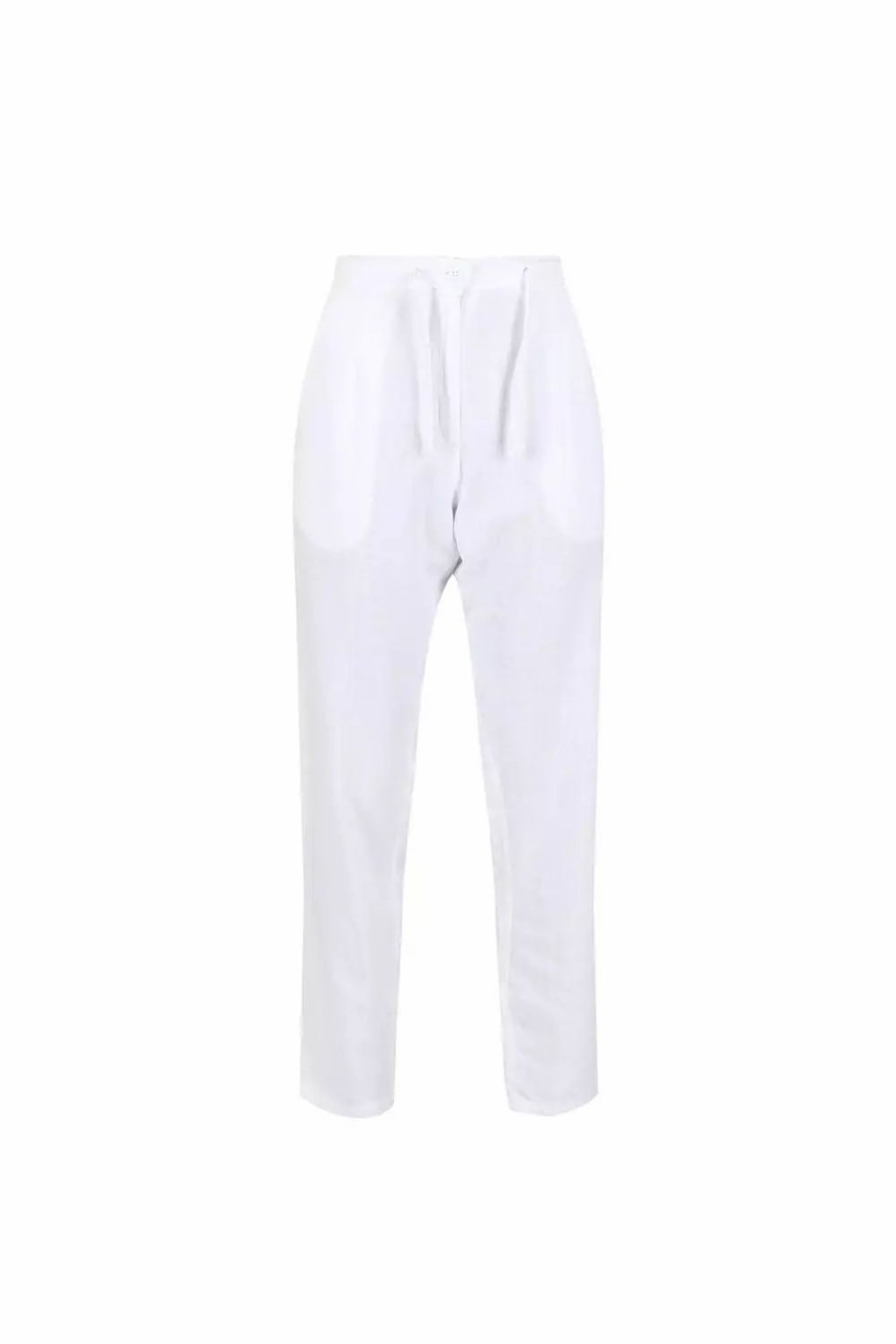 Bottoms * | Regatta Womens/Ladies Maida Linen Pants ( ) White