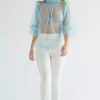 Bottoms * | Lahive Shiloh Neoprene Pant Creamy