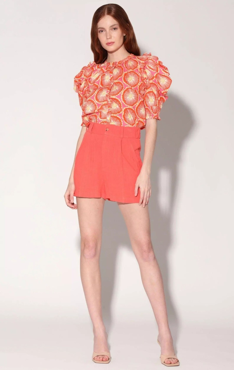 Bottoms * | Walter Baker Jasmine Short, Papaya