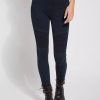 Bottoms * | Lysse Moto Toothpick Legging Indigo