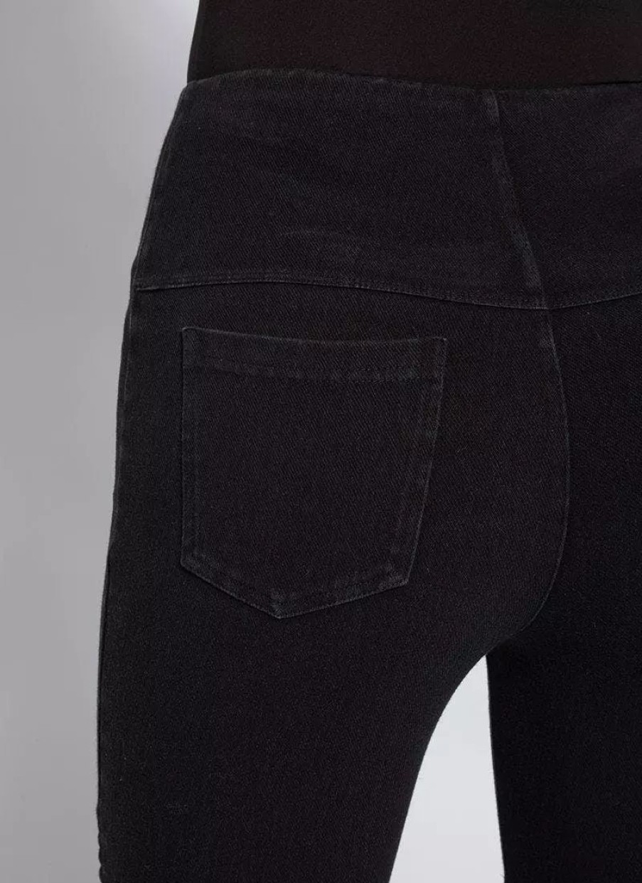 Bottoms * | Lysse Moto Toothpick Legging Indigo