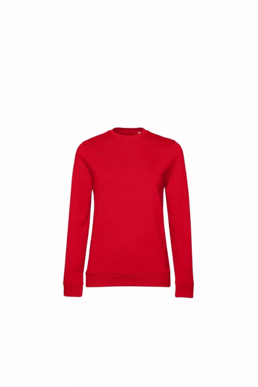 Sweatshirts & Sweaters * | B&C B&C Womens/Ladies Set-In Sweatshirt Red