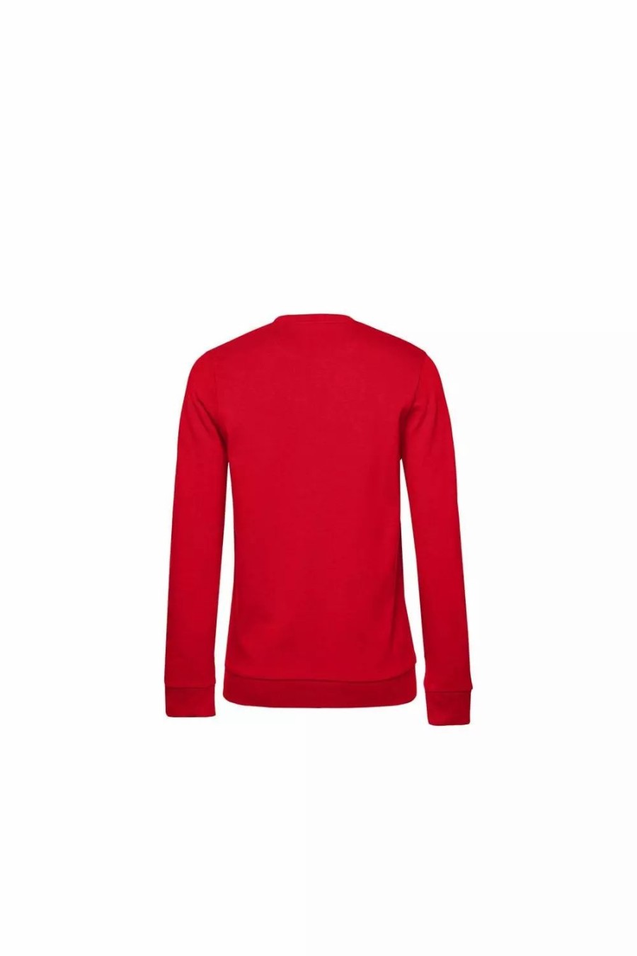 Sweatshirts & Sweaters * | B&C B&C Womens/Ladies Set-In Sweatshirt Red