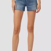 Bottoms * | Hudson Jeans Gracie Mid-Rise Cut Off Short Monarchy