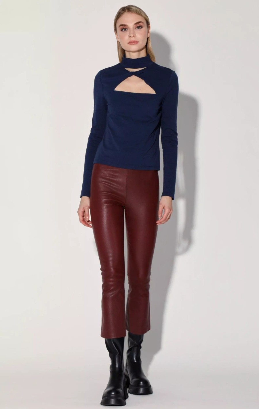 Bottoms * | Walter Baker Lori Pant Plum