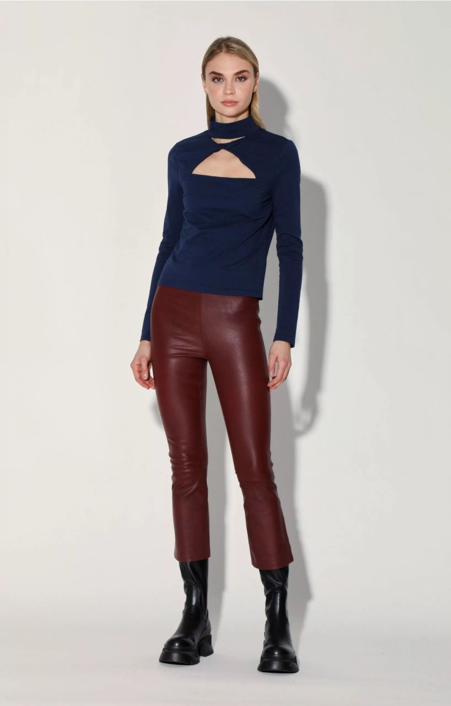 Bottoms * | Walter Baker Lori Pant Plum