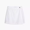 Skirts * | Onia Linen Mini Wrap Skirt White