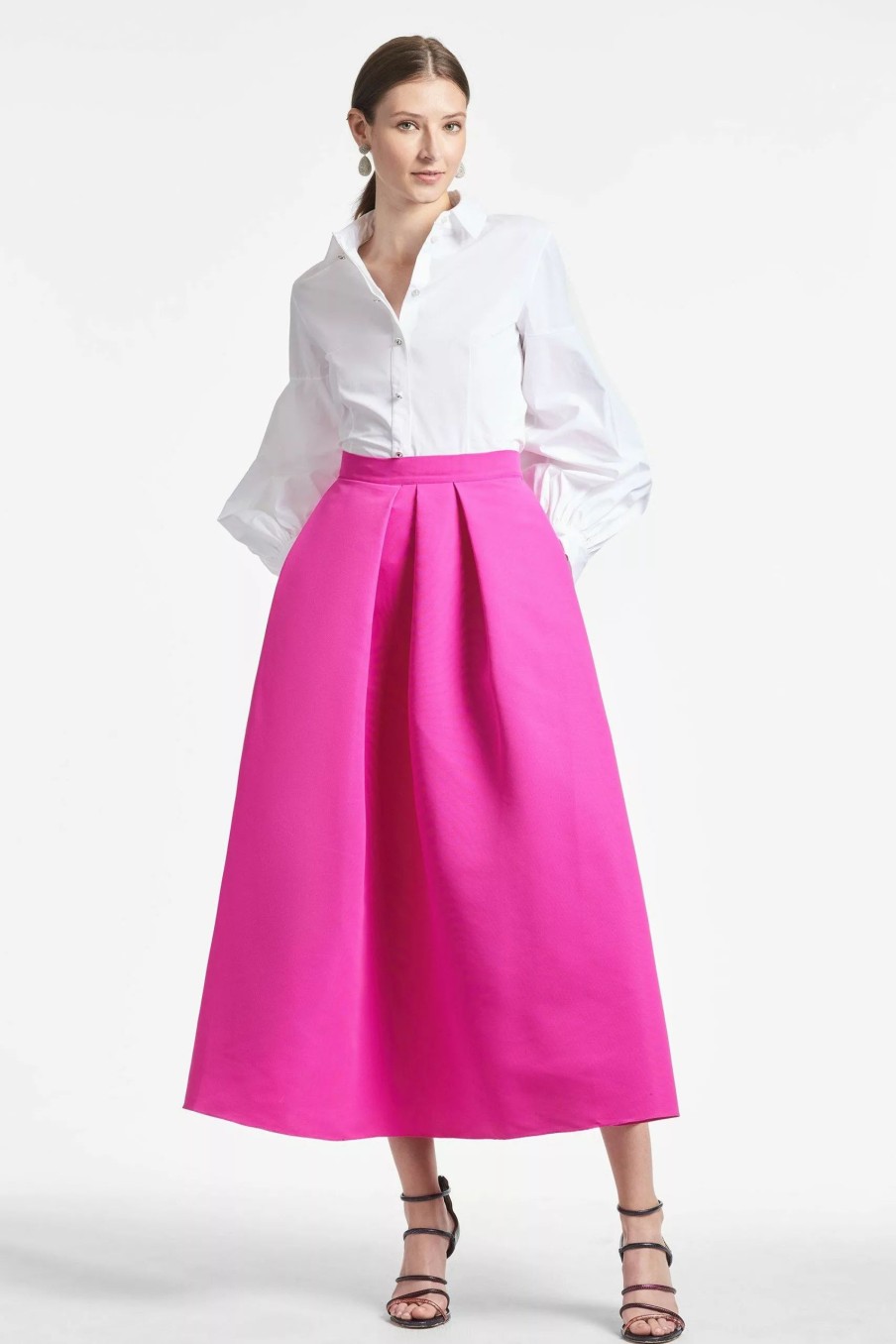 Skirts * | Sachin & Babi Leighton Skirt Cerise